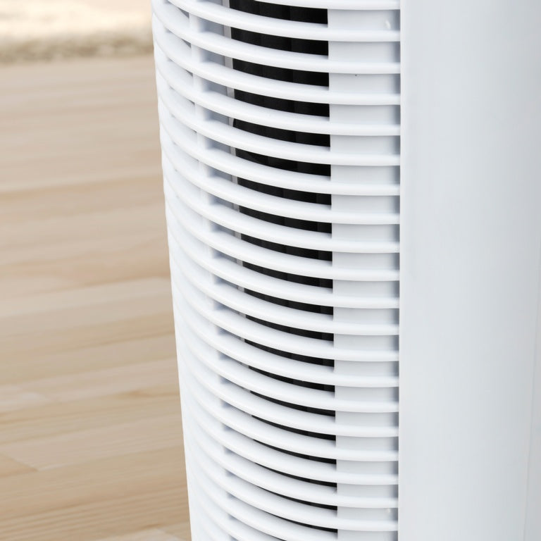 SupaCool Tower Fan 3 Speed Oscillating 90 Degree With 60 Minute Timer Whisper Quiet Easy To Assemble Modern Design