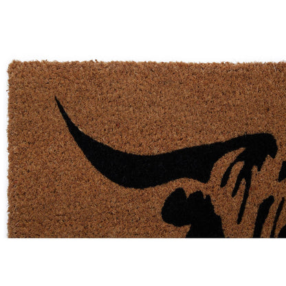 Filta Highland Cow Doormat H2 x D40 x W60 House, Home & Garden