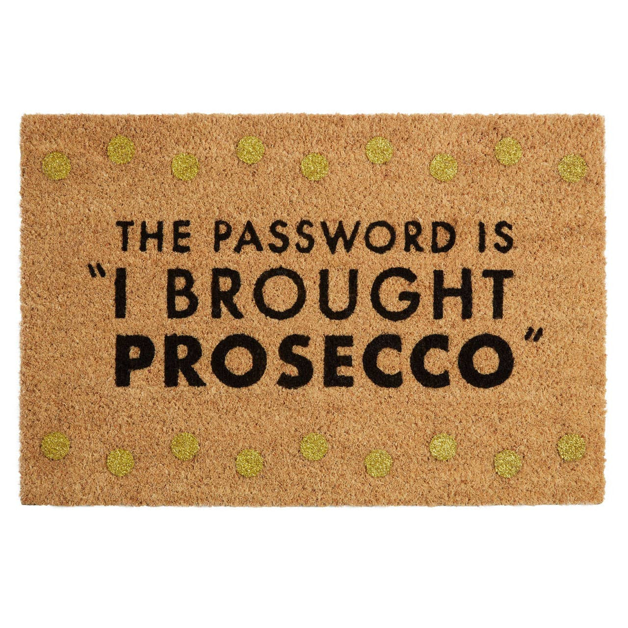 Filta Prosecco Password Doormat H2 x D40 x W60 House, Home & Garden