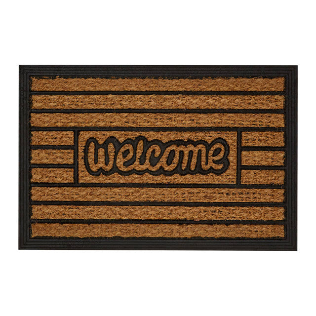 Filta Welcome Coir Panama Doormat H1 x D40 x W60 House, Home & Garden
