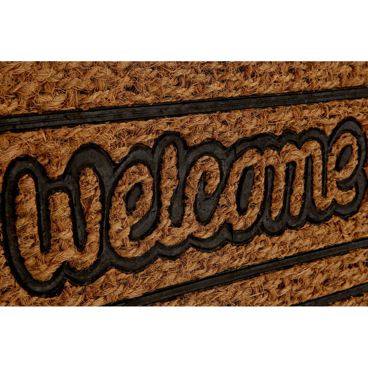 Filta Welcome Coir Panama Doormat H1 x D40 x W60 House, Home & Garden