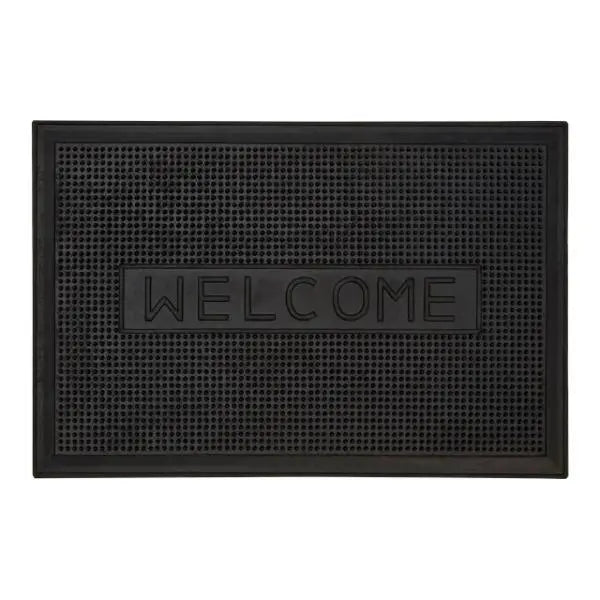 Filta Welcome Rubber Doormat w63 x d43 x h12 AK Kin Garden Supplies