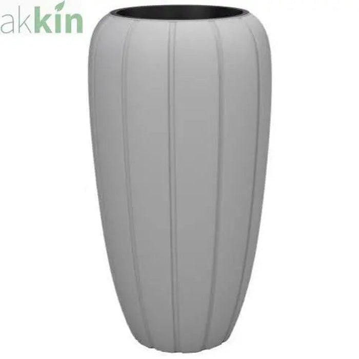 Gaja Planter Tall 40cm  Grey AK Kin Garden Supplies