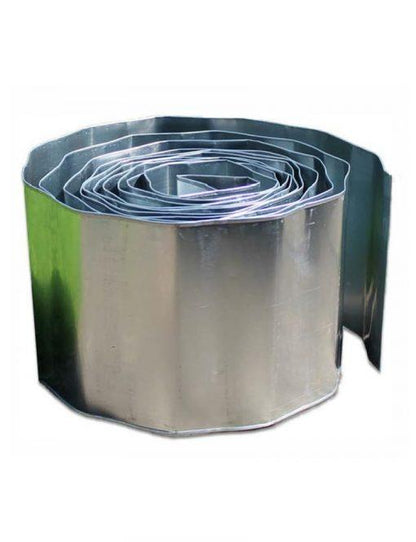 Galv Lawn Edging 16cm x 500 cm AK Kin Garden Supplies