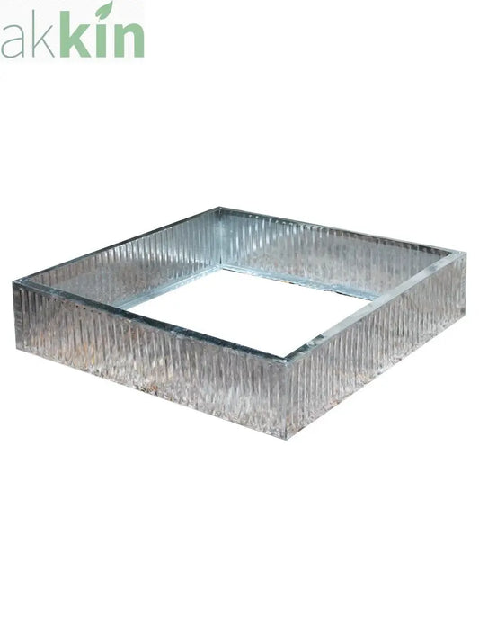 Galvanised Square Raised Bed AK Kin Garden Supplies