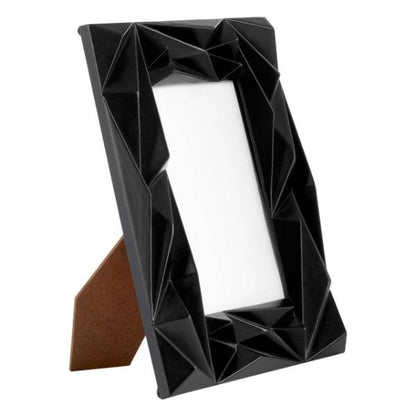Geo Prisma Black 4in x 6in Photo Frame House, Home & Garden