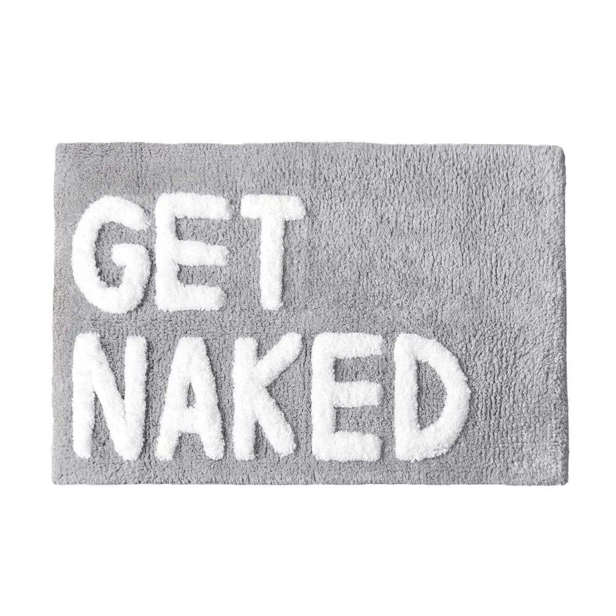 Get Naked Bath Mat - 50 x 80cm, Supersoft, Non-Slip AK Kin Garden Supplies