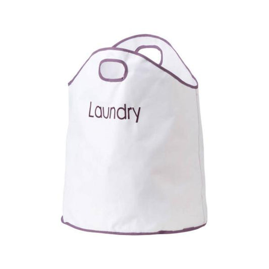GreenLoop Oxford Purple Trim Laundry Bag House, Home & Garden