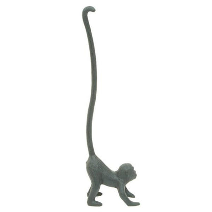 Grey Finish Monkey Toilet Roll Holder House, Home & Garden