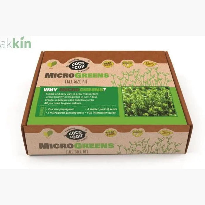 Grow Your Own Microgreens Kit Full AK Kin Garden Supplies
