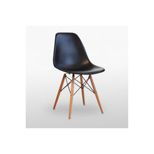 Halo Dining Table and Ghost Chair Set for 4 - Eiffel Plastic Chairs and a Rectangle Dining Table PN Home