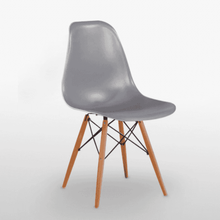 Halo Dining Table and Ghost Chair Set for 4 - Eiffel Plastic Chairs and a Rectangle Dining Table PN Home
