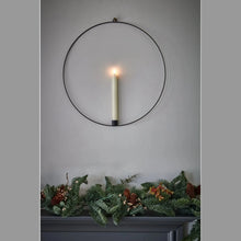 Hanging Candle Ring  Light 45cm (Black) House, Home & Garden