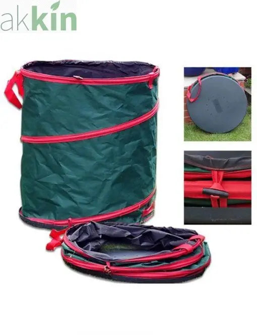 Hard Base Pop Up Garden Tidy Bag - AK Kin Garden Supplies