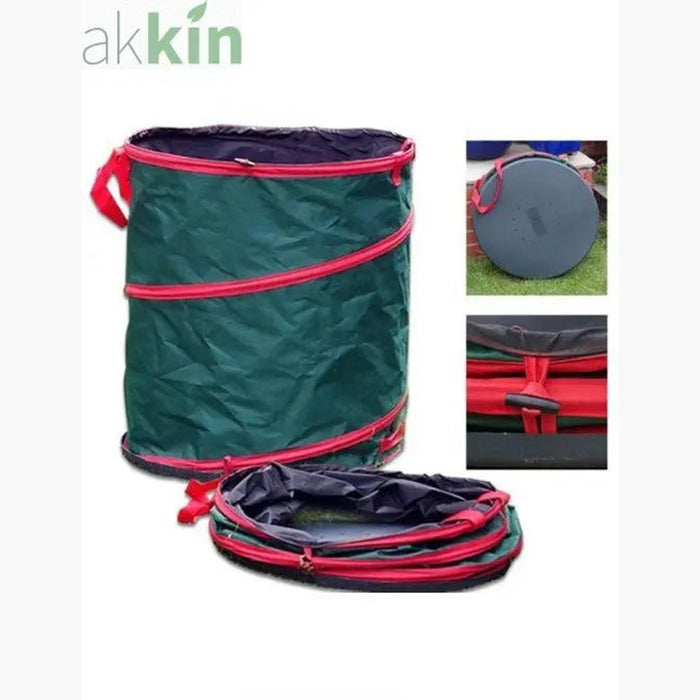 Hard Base Pop Up Garden Tidy Bag - AK Kin Garden Supplies