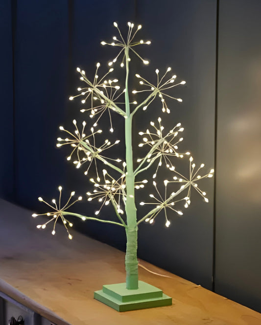 Hibiscus Tree 60cm Indoor Light Lamp Pale Mint House Home & Garden