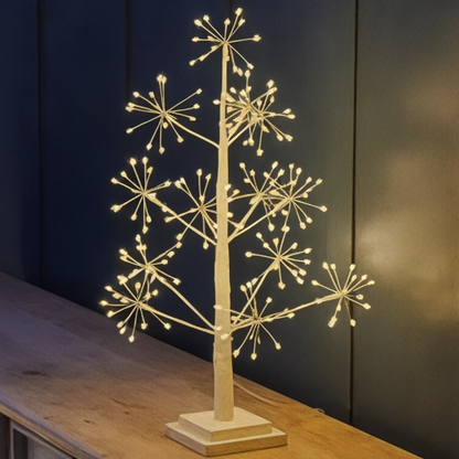 Hibiscus Tree 60cm Indoor Light Lamp Pale Yellow House, Home & Garden