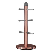 Hirano 6 Cup Copper Finish Mug Tree House, Home & Garden