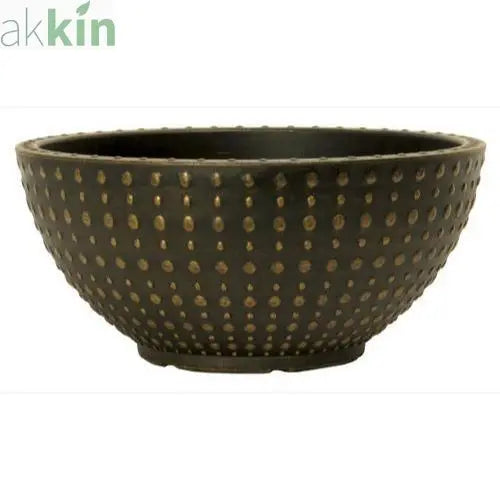 Hobnail Bowl 45cm Black Bronze AK Kin Garden Supplies