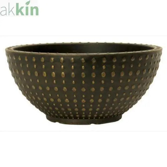 Hobnail Bowl 45cm Black Bronze AK Kin Garden Supplies