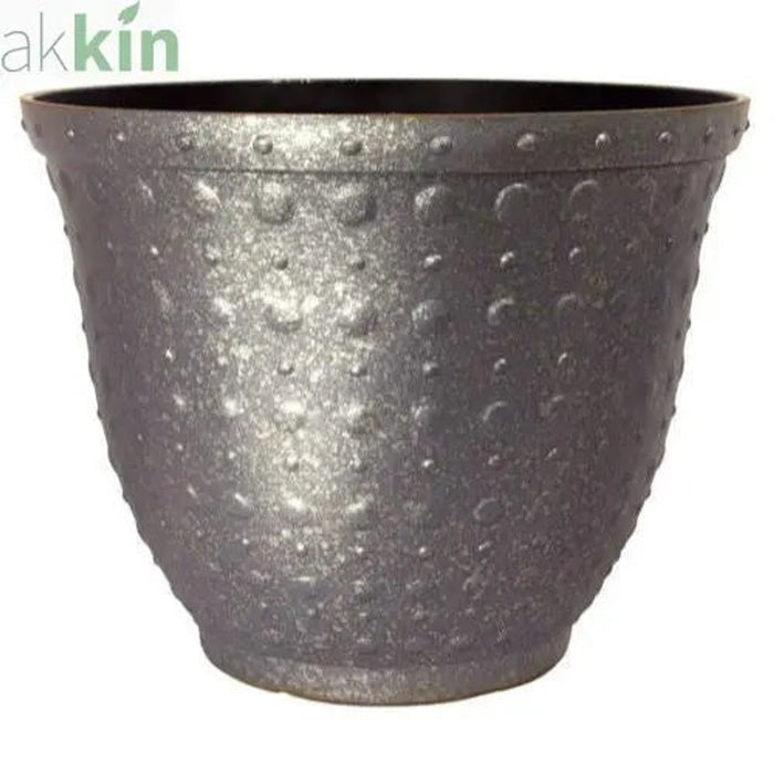 Hobnail Planter 33cm  Faux Concrete AK Kin Garden Supplies