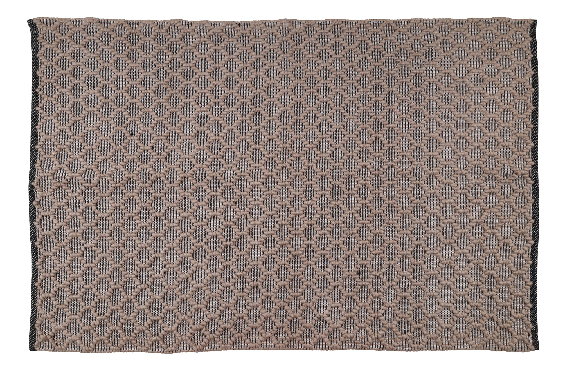 Indoor & Outdoor Rug - Navy Honeycomb 120cm x 170cm House, Home & Garden