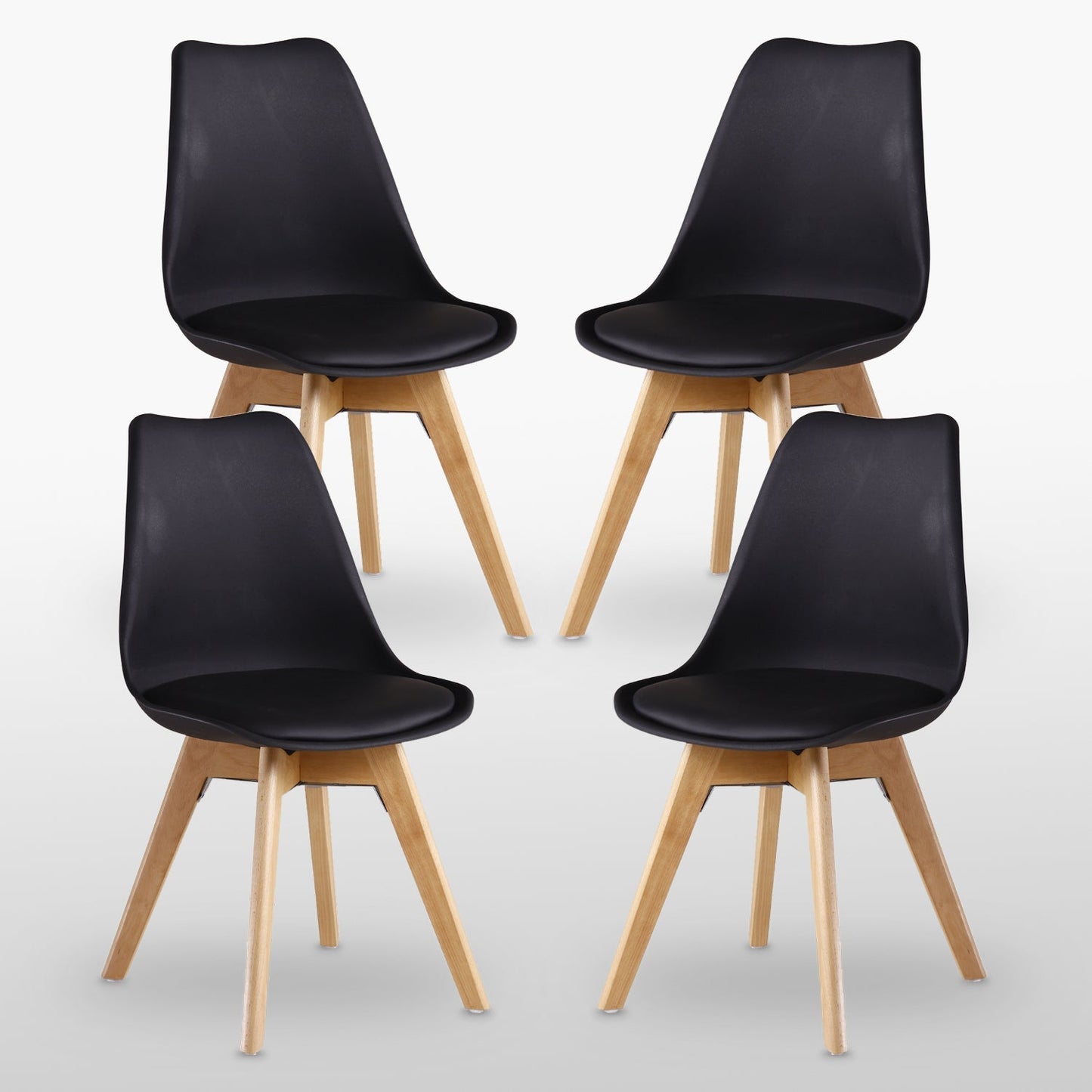 Jamie Lorenzo Dining Chairs Set of 4 & 6 PN Home