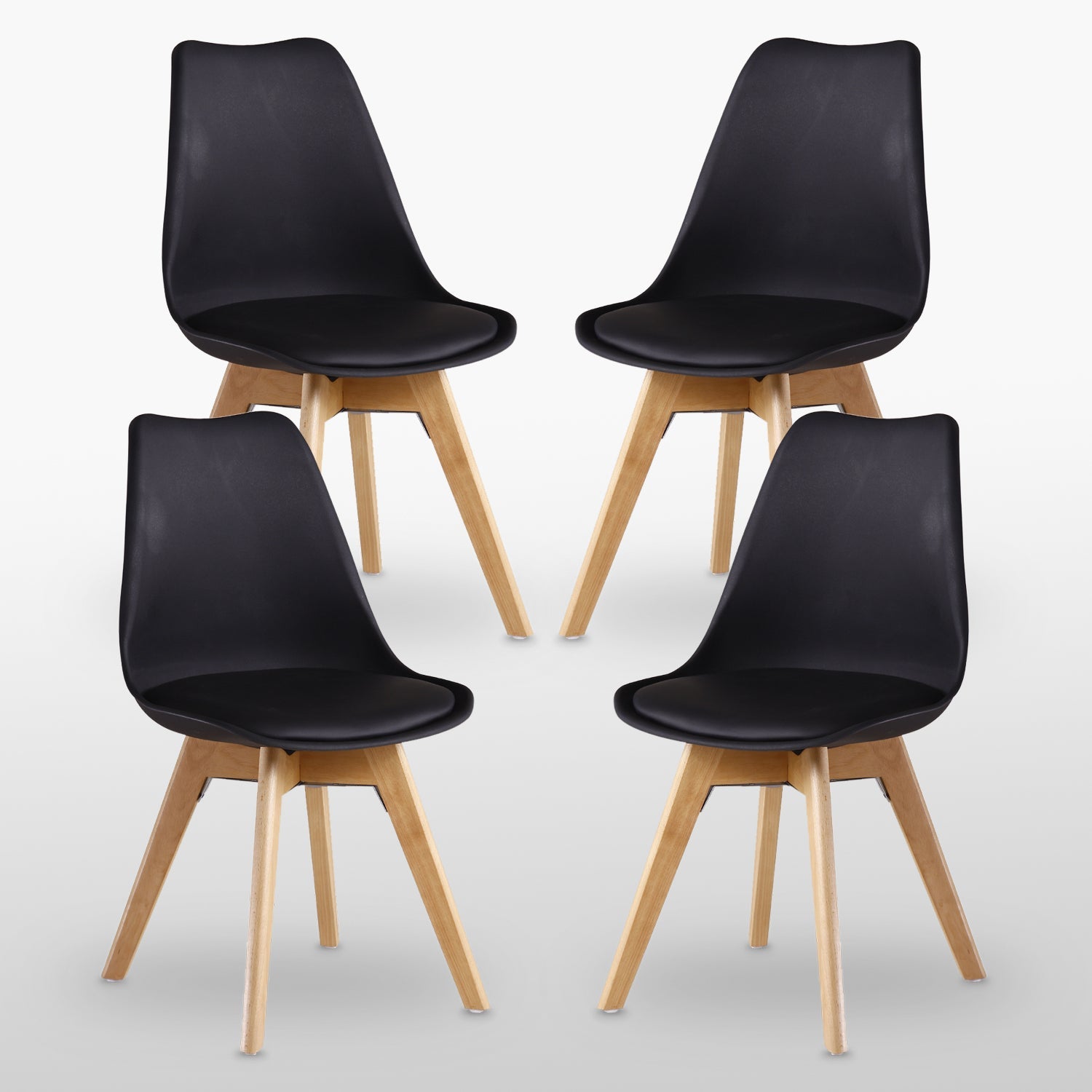 Jamie Lorenzo Dining Chairs Set of 4 & 6 PN Home