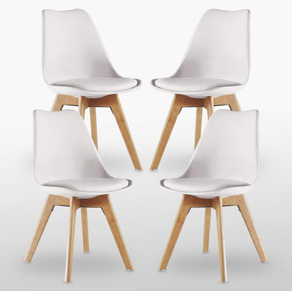 Jamie Lorenzo Dining Chairs Set of 4 & 6 PN Home