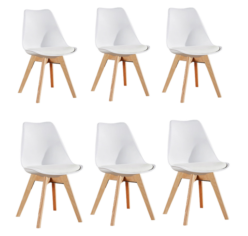 Jamie Lorenzo Dining Chairs Set of 4 & 6 PN Home