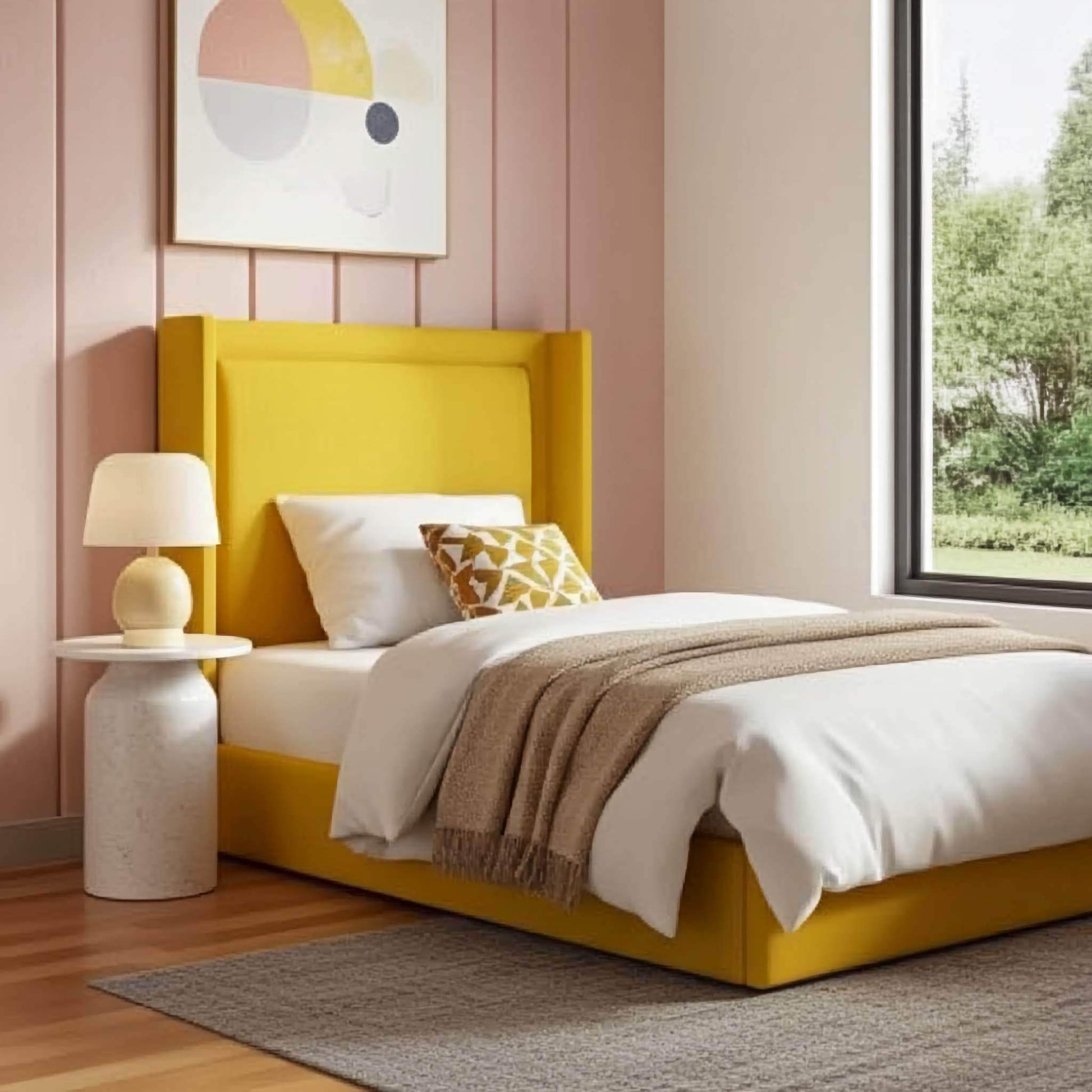 Jorge End Lift Ottoman Bed Frame – Safe, Stylish & Space-Saving UK Beds Direct ltd