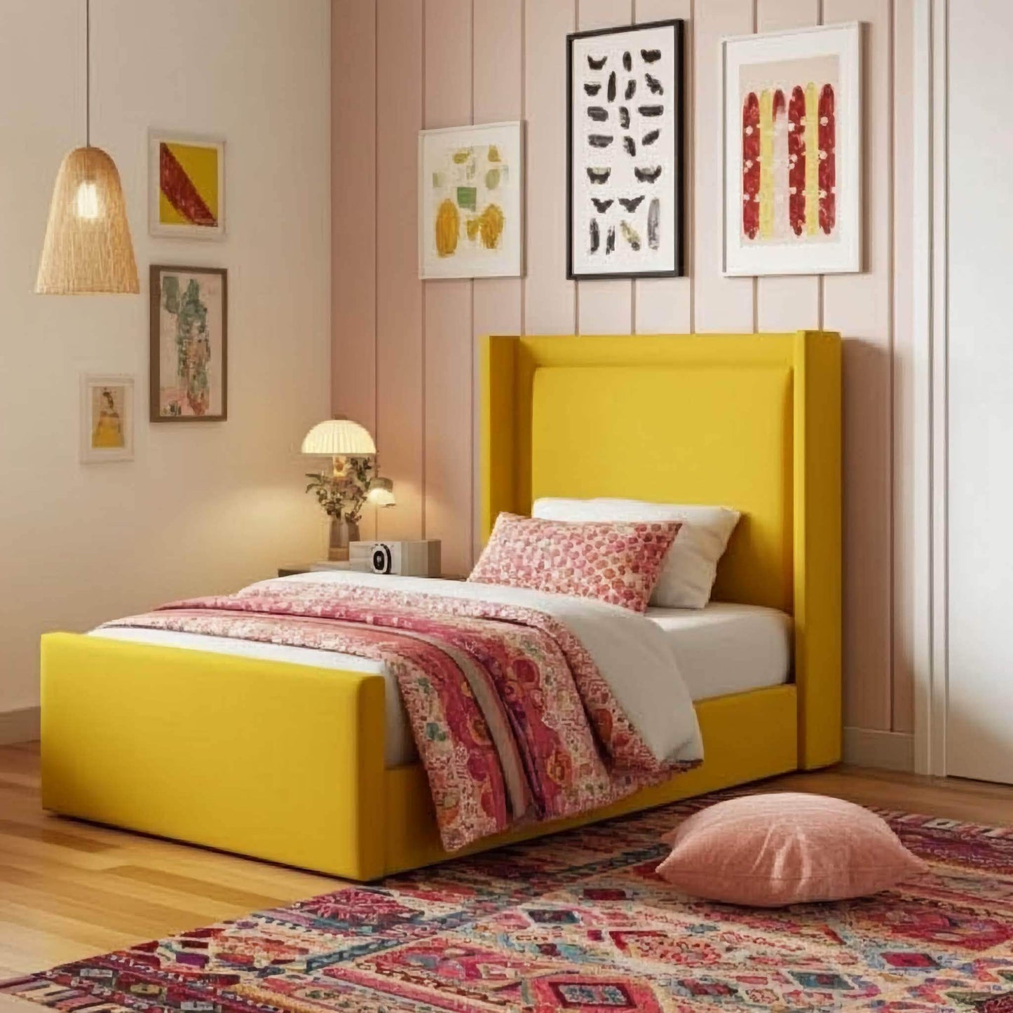 Jorge End Lift Ottoman Bed Frame – Safe, Stylish & Space-Saving UK Beds Direct ltd