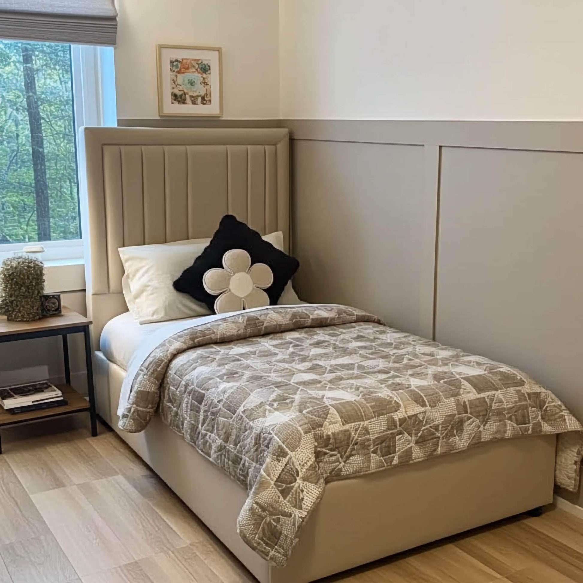 Jose End Lift Ottoman Bed Frame – Luxury Meets Practical Storage UK Beds Direct ltd