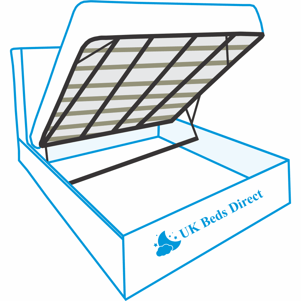 Josie Storage Bed Frame UK UK Beds Direct ltd