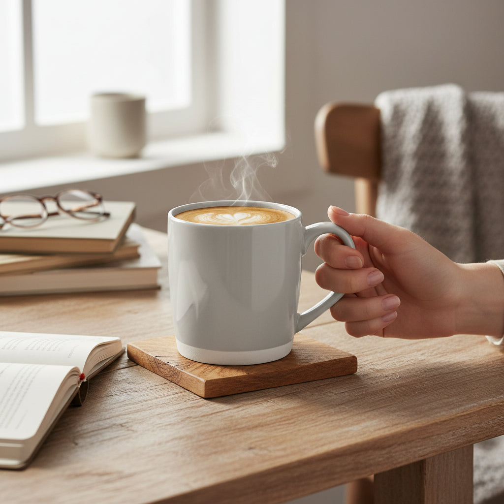 Jura Grey Stoneware Mug House, Home & Garden