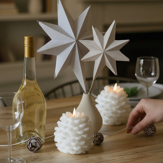 LED Pinecone Candle 12.5m White House, Home & Garden