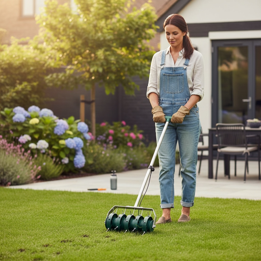 Lawn Aerator 30cm AK Kin Garden Supplies