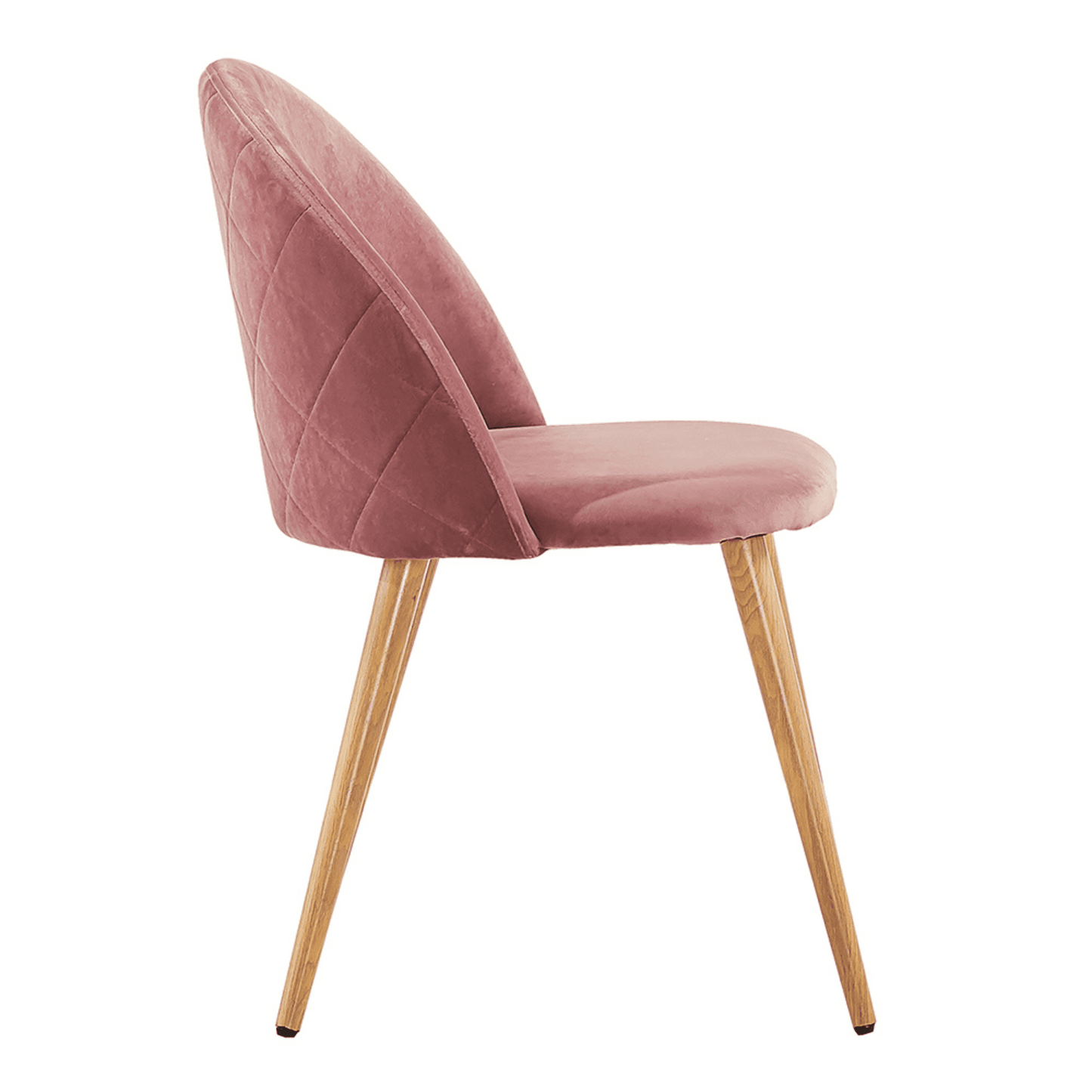 Lucia Dallas Dining Table and Chairs Set of 4 - an Oak Dining Table & Set of 4 Velvet Dining Chairs PN Home