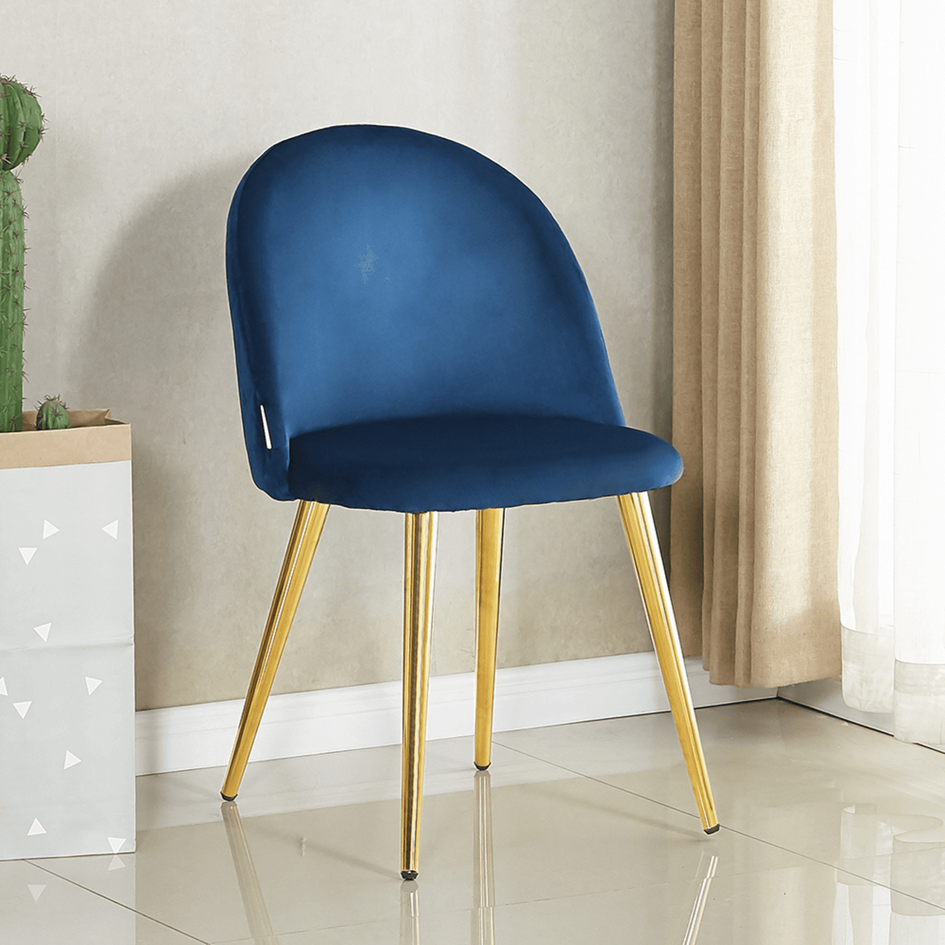 Lucia Dallas Dining Table and Chairs Set of 4 - an Oak Dining Table & Set of 4 Velvet Dining Chairs PN Home