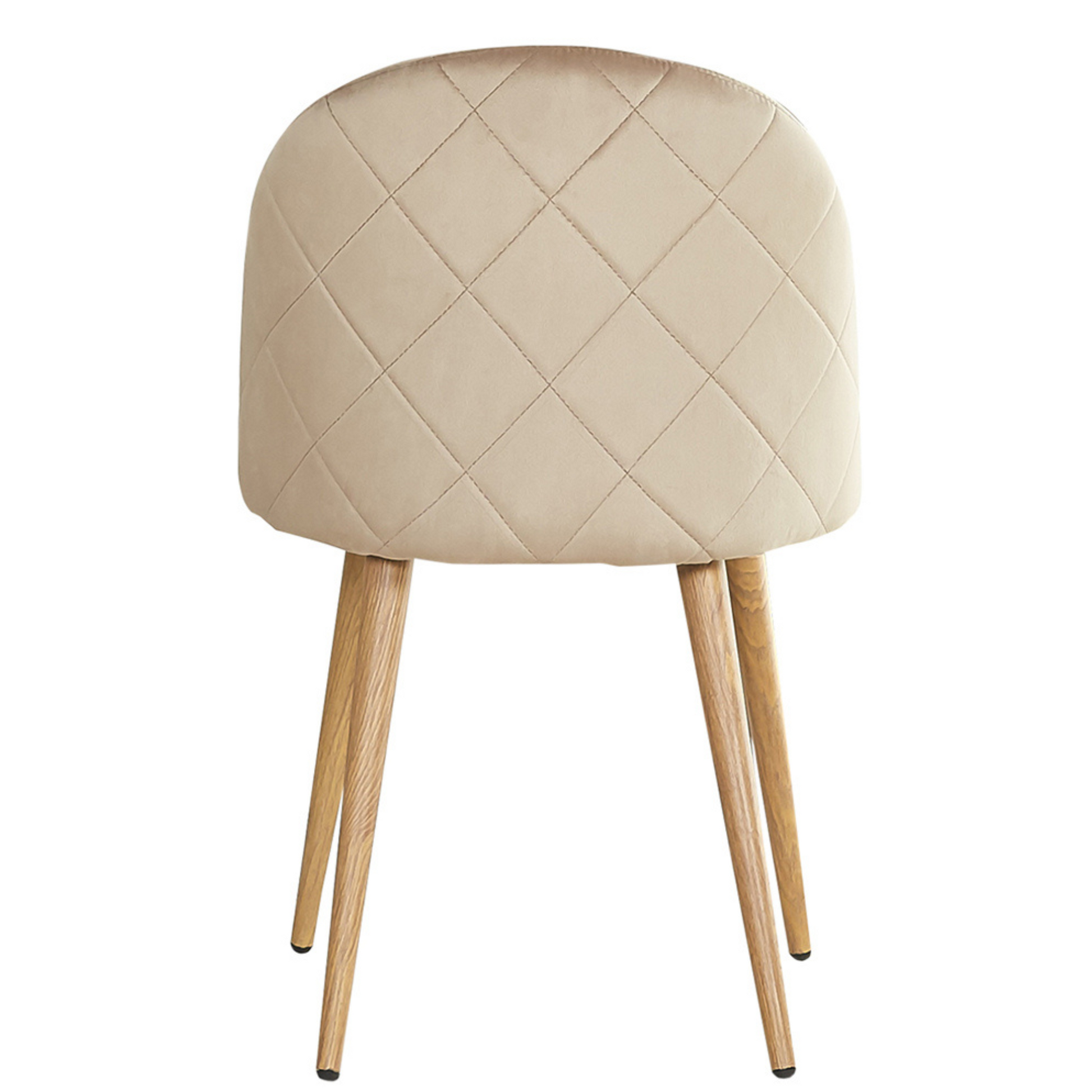 Lucia Halo Dining Set, a Table and Chairs Set of 4, White/Grey PN Home