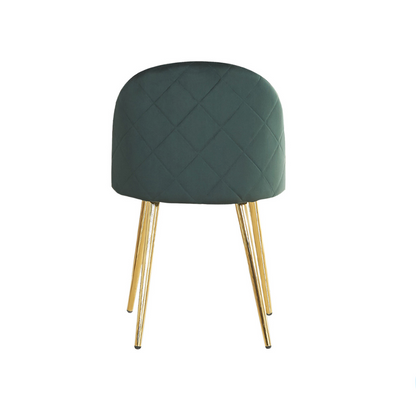 Lucia Halo Dining Set, a Table and Chairs Set of 4, White/Grey PN Home