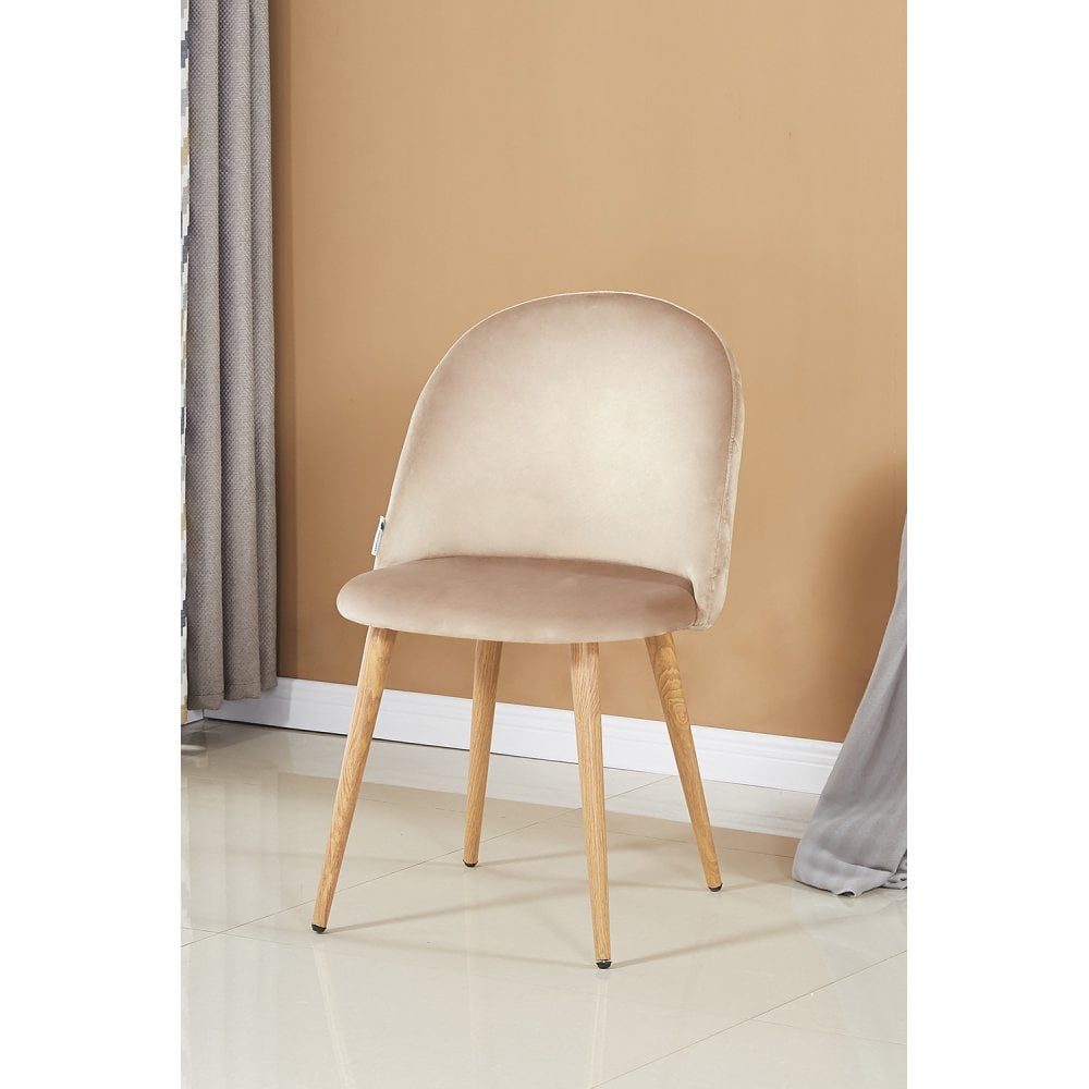 Lucia Velvet Dining Chair Or Dressing Table Chair PN Home