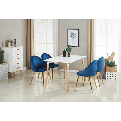 Lucia Velvet Dining Chair Or Dressing Table Chair PN Home