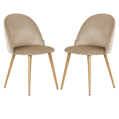 Lucia Velvet Dining Chair Or Dressing Table Chair PN Home