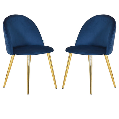 Lucia Velvet Dining Chair Or Dressing Table Chair PN Home