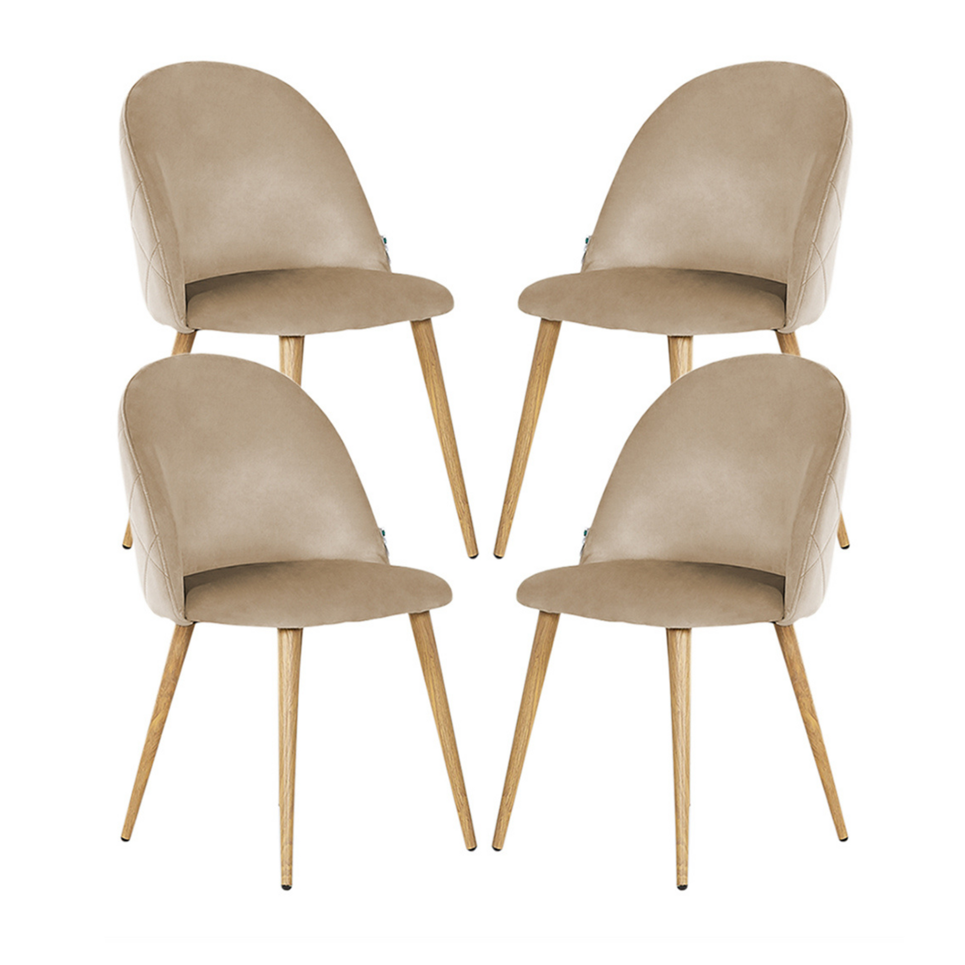 Lucia Velvet Dining Chair Or Dressing Table Chair PN Home