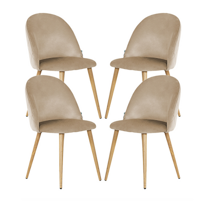 Lucia Velvet Dining Chair Or Dressing Table Chair PN Home