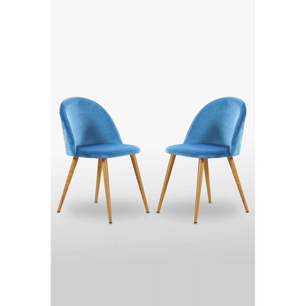 Lucia Velvet Dining Chair Set of 2 PN Home