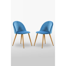 Lucia Velvet Dining Chair Set of 2 PN Home