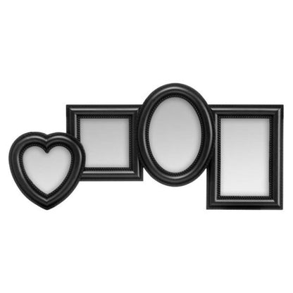 Maren 4 Photo Black Plastic Photo Frame House, Home & Garden